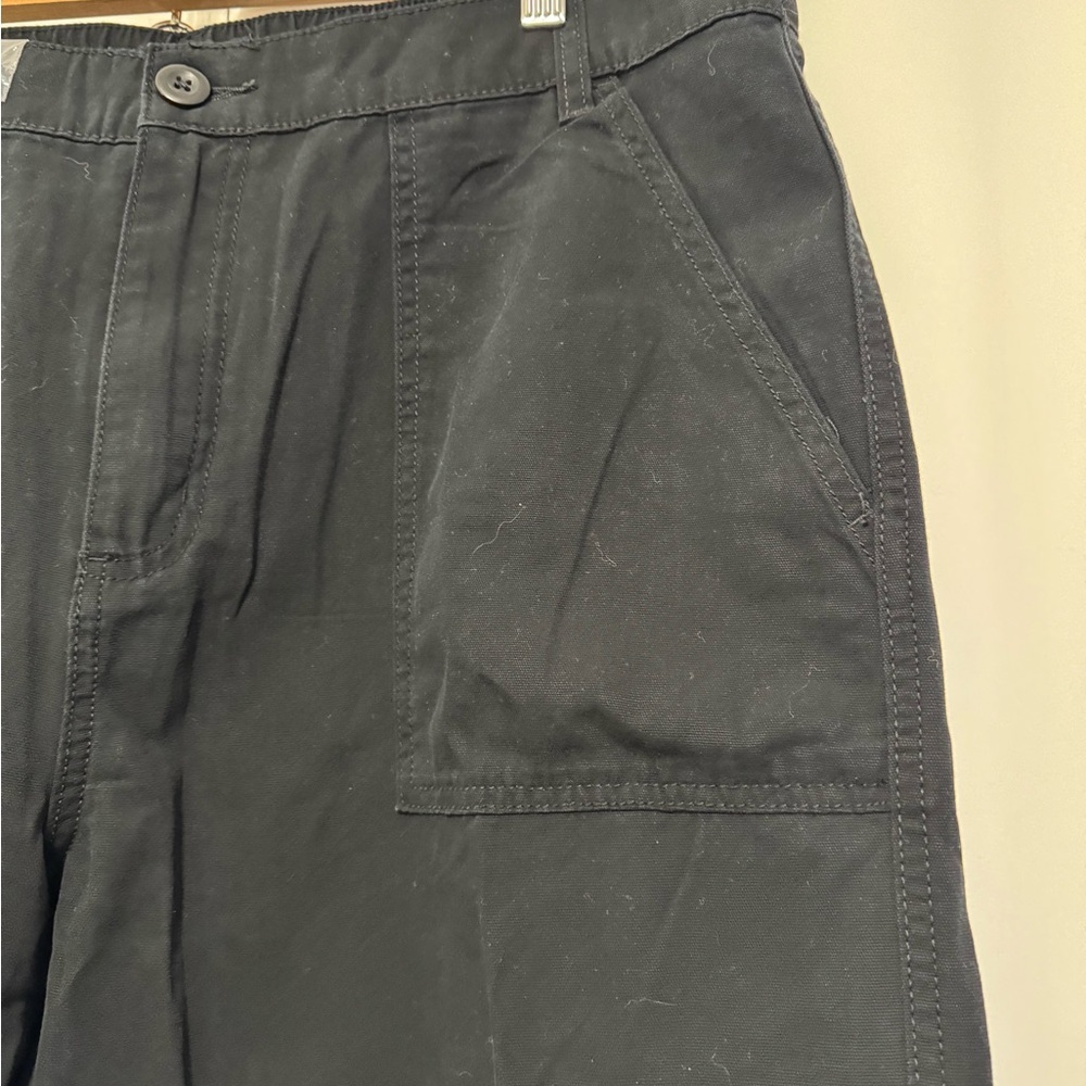 AERO Women’s Black Y2K Cargo Pants Size: XL - Picture 3 of 14